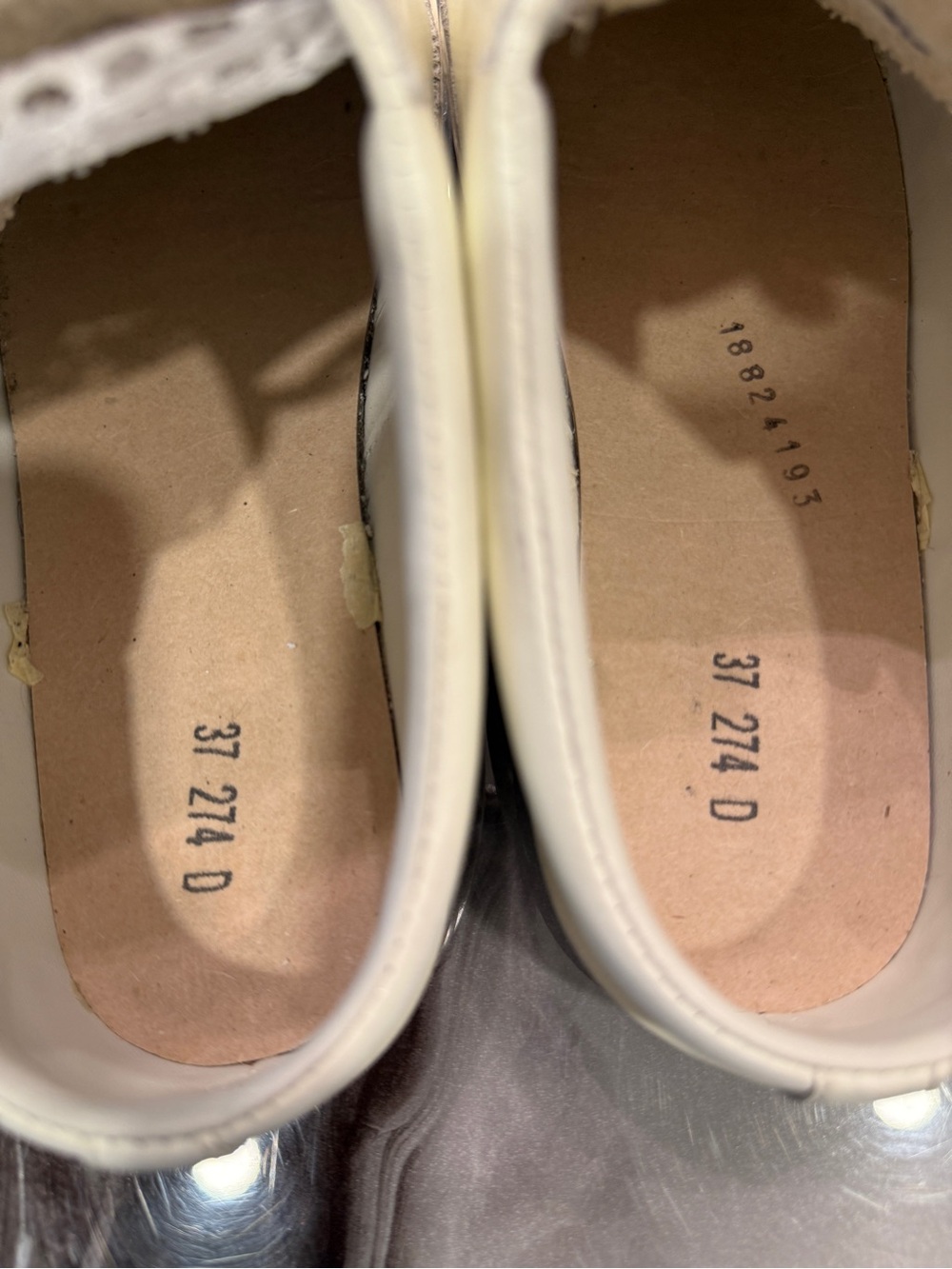 GOLDEN GOOSE Old School Sabot PEARL EMBELLISHED BUCKLE Sneakers 37/7 - Picture 13 of 16